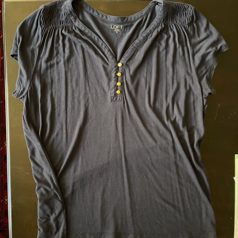 Loft Outlet Women’s Dark Blue Shirt